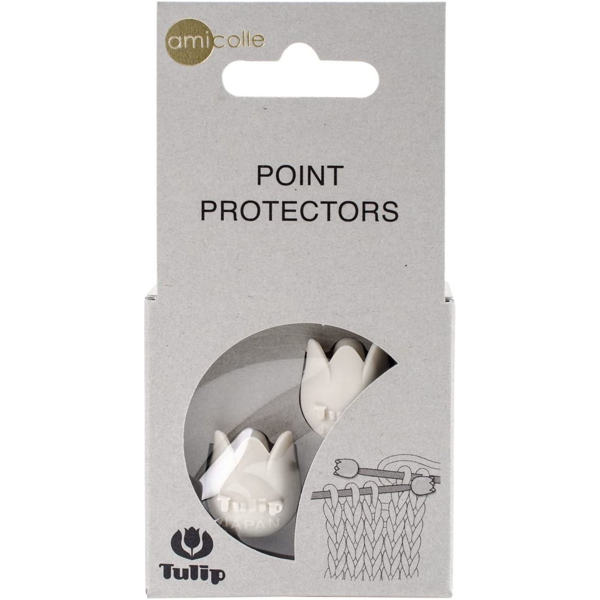 Protector de agujas de punto