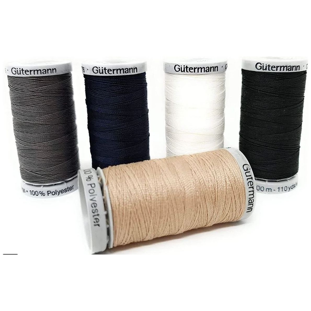 Set de 5 Hilos Extra Fuerte Gütermann