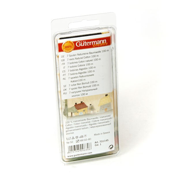 Set de 7 Hilos de Algodón Gütermann