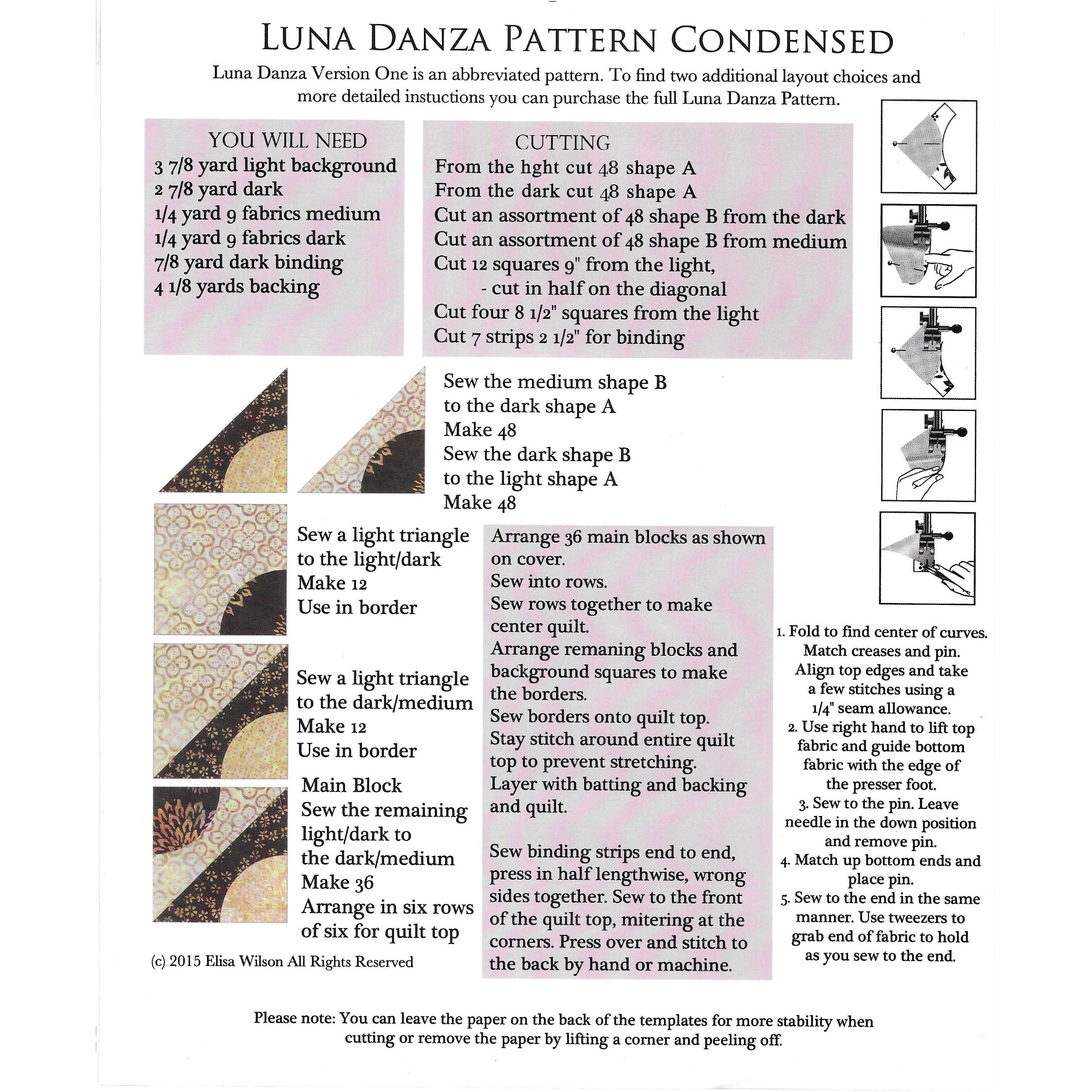 Plantillas para Curvas de Esquina