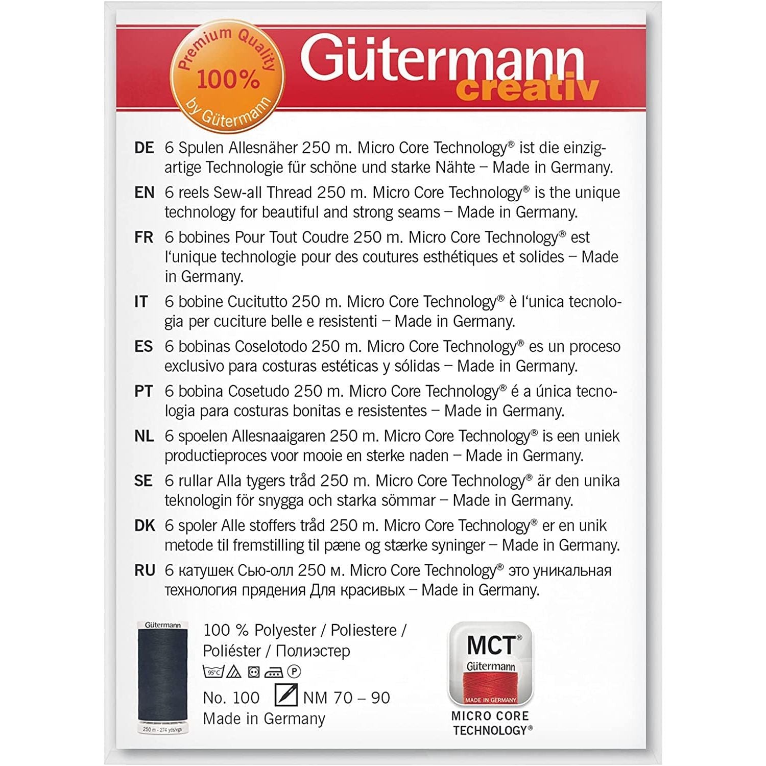 Set de Hilos Básicos Gütermann