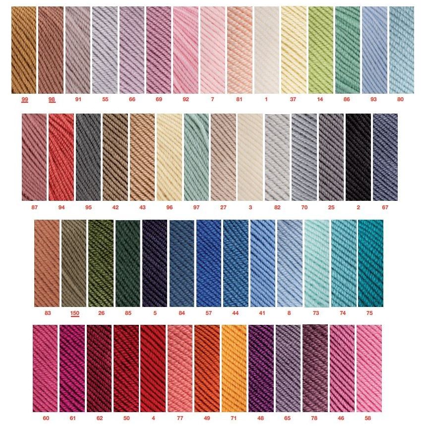 LANA KATIA MERINO BABY 50 grs