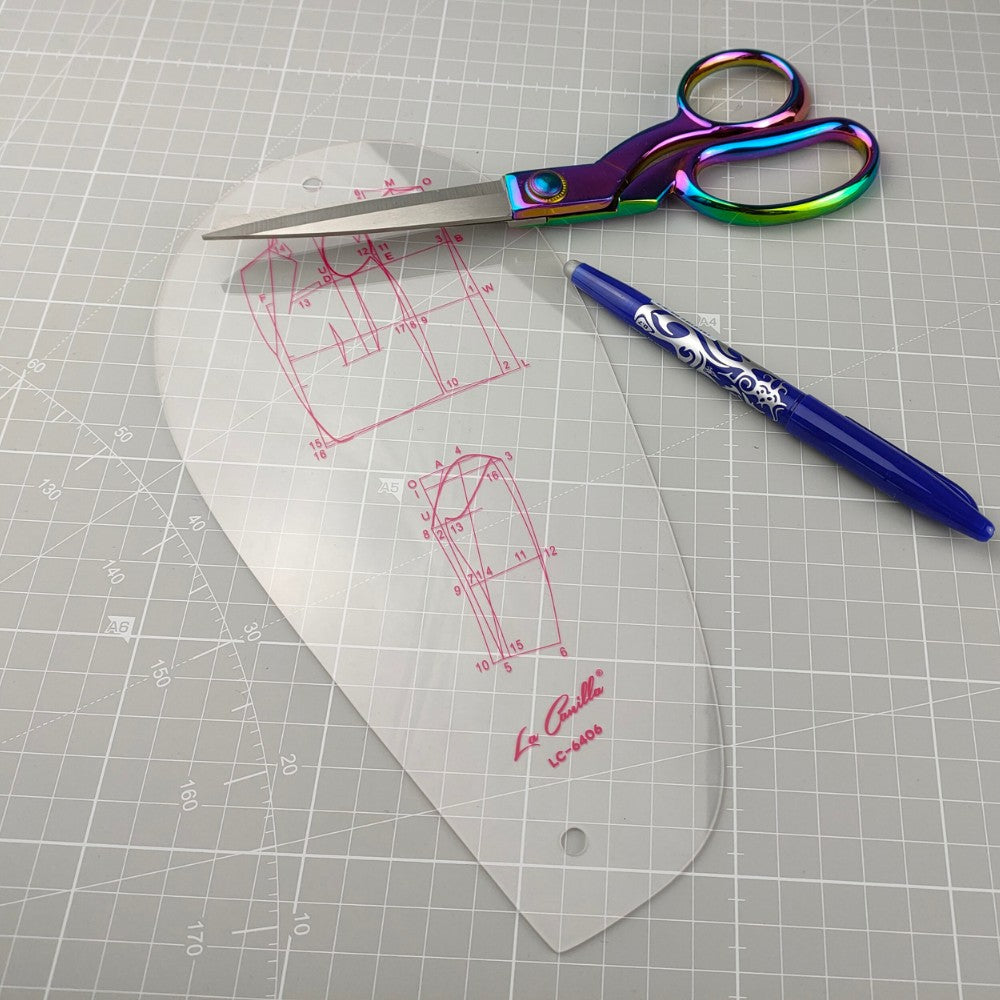 Regla Sisómetra de Patronaje