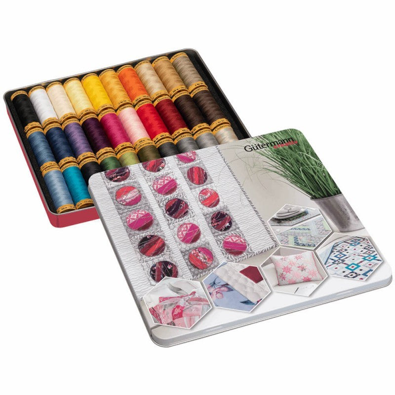 Set de Hilos Algodón C Ne 50 100mts