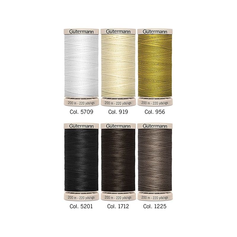 Set de 6 Hilos Quilting 200mts (1)