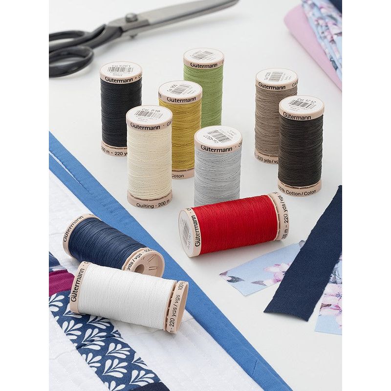 Set de 12 Hilos Quilting 200mts